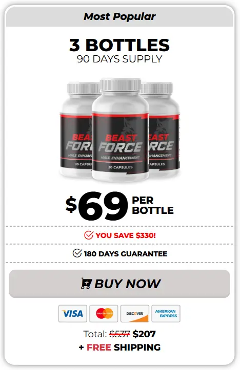 beast force 3 bottles price