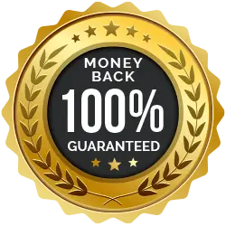 180-day money-back guarantee badge Beast Force